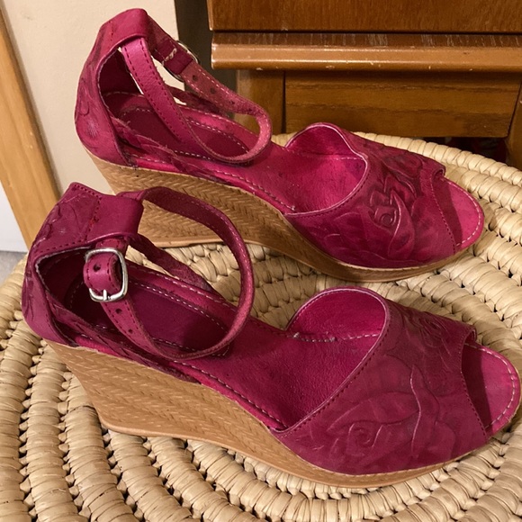 Leather sandals -size7 - Picture 3 of 7